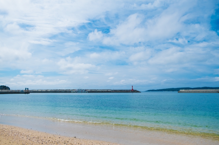 潮美荘へ海を見ながら｜猫島で有名な「田代島」と潮美荘がある「網地島」を巡る離島の旅